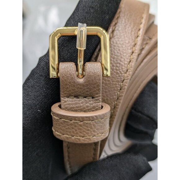 Burberry Madison Check Canvas Leather Shoulder Bag Earth 8084492 - Picture 9 of 14